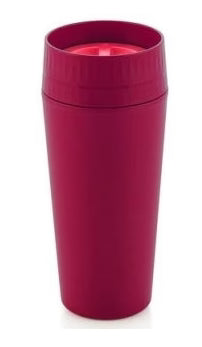 Copo reutilizável vermelho
