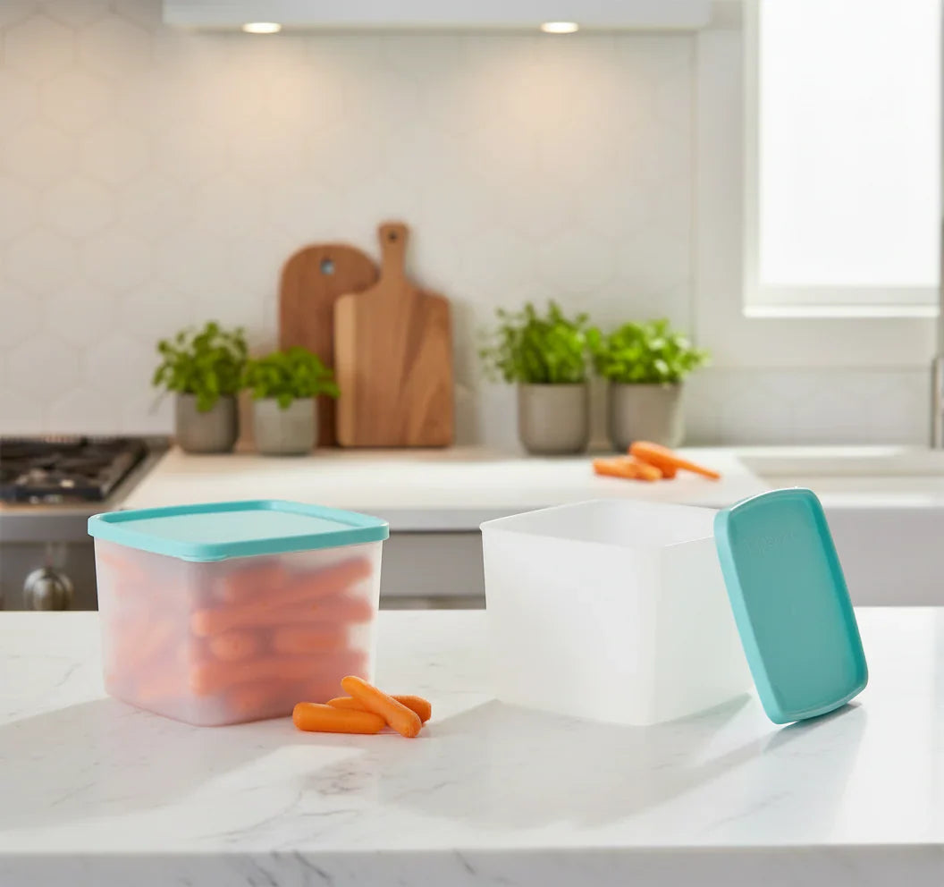 Refrigeradoras quadradas 800ml (conj. 2 uni)