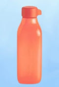 EcoGarrafa Quadrada Salmão 500ml