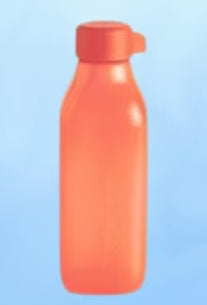 EcoGarrafa Quadrada Salmão 500ml