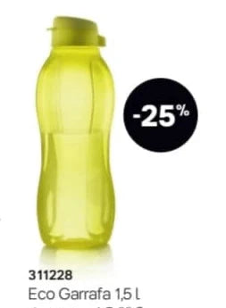 EcoGarrafa Verde Claro 1,5L